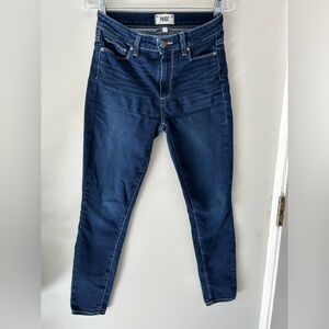 Paige Denim Skinny Jeans Dark Wash Size 27